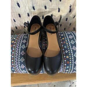 Arizona Jean Company | Prairie Black Mary Jane Platform Chunky Heel Sandals 8.5